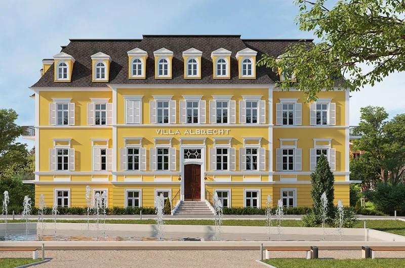 Architekturvisualisierung. Villa Albrecht. Bad Gleichenberg