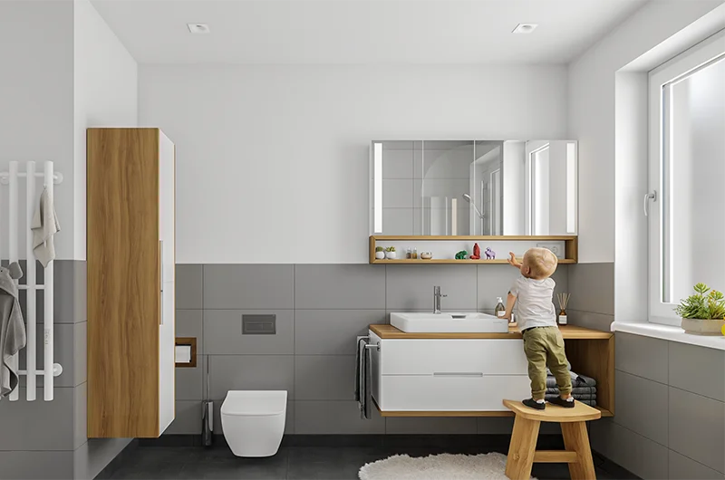 Exterior visualization. Apartment buildings. Giengen an der Brenz