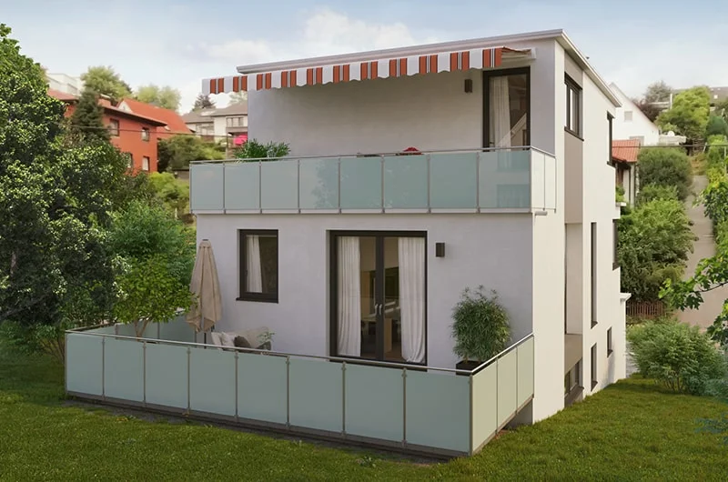 Exterior visualization. Single-family house. Kassel