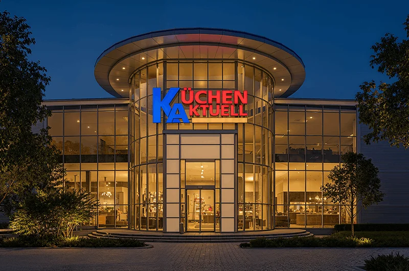 Exterior visualization. Kitchen store. Hanau