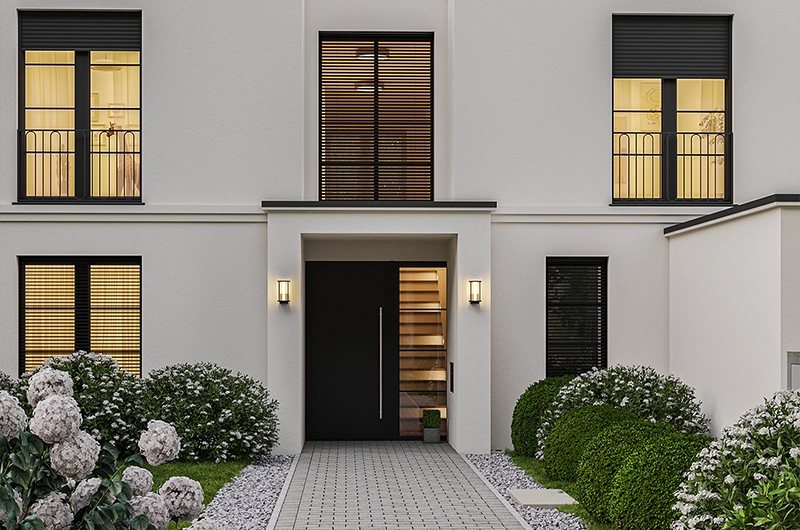 Architectural visualization. Single-family house. View_02