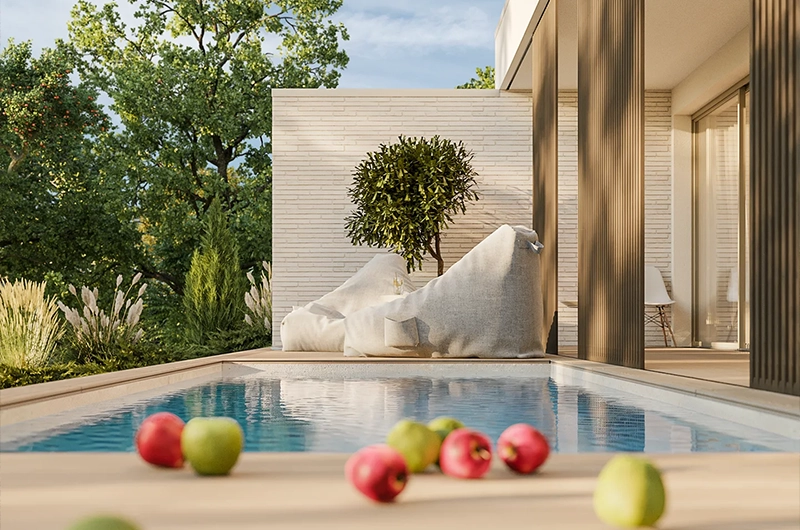 Architectural visualization. Single-family house. View_03