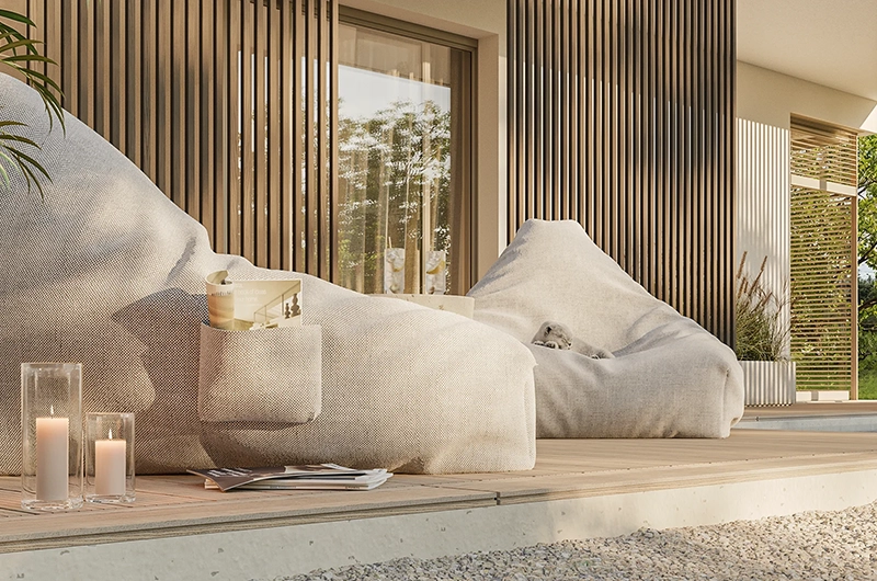 Architectural visualization. Single-family house. View_04